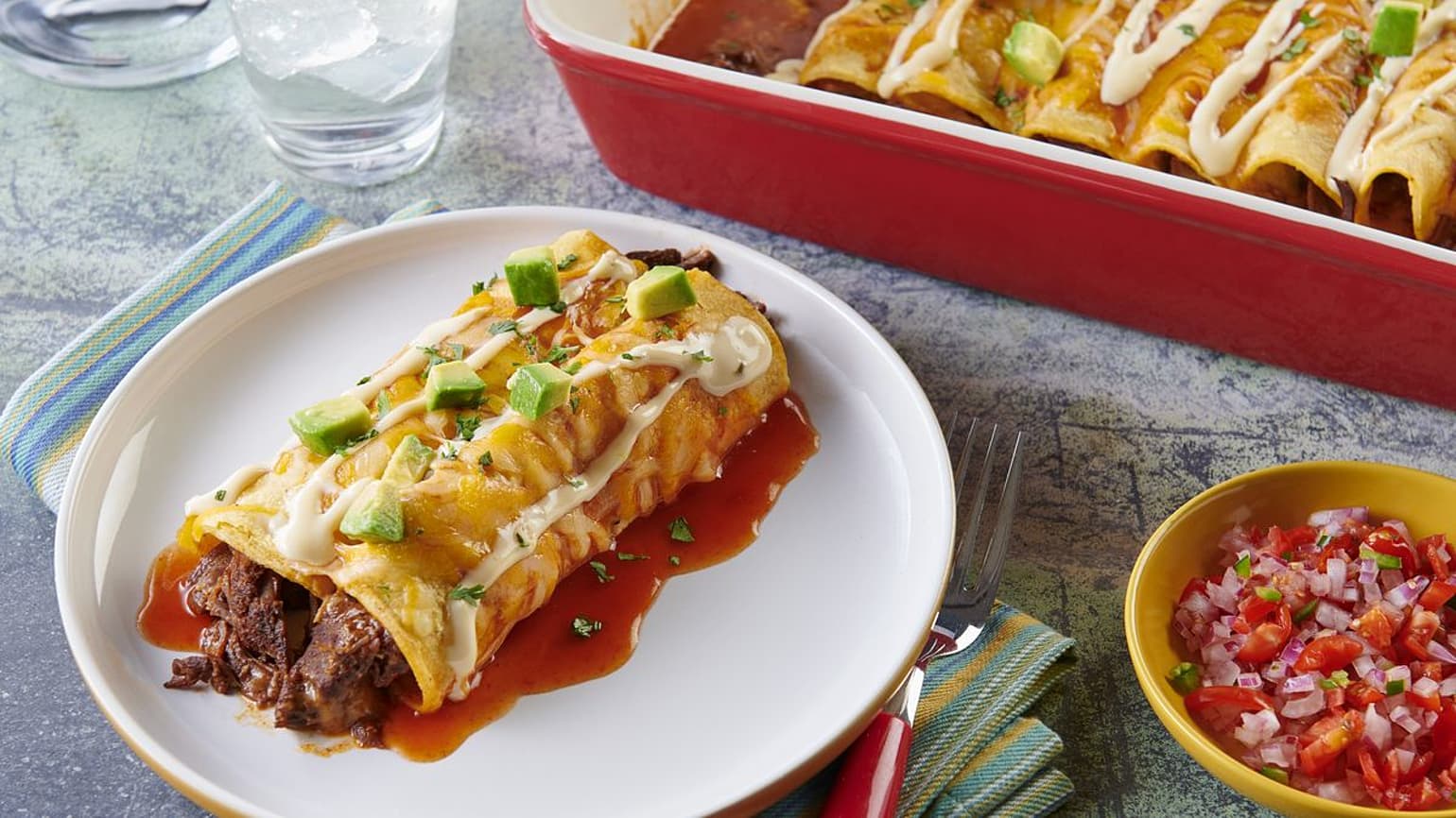 Easy Beef Brisket Enchiladas Mexican Recipes Old El Paso